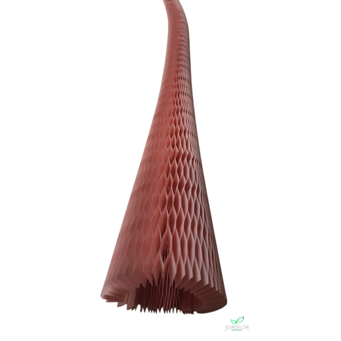 <h4>PAPER SLEEVE HONEYCOMB 90CM 70GR LIGHT PINK</h4>
