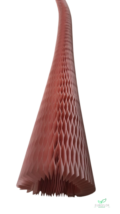 PAPER SLEEVE HONEYCOMB 90CM 70GR LIGHT PINK