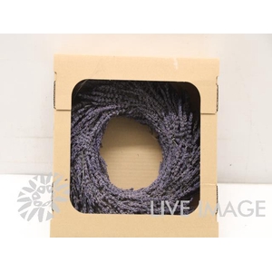Wreath dried lavandula dark blue