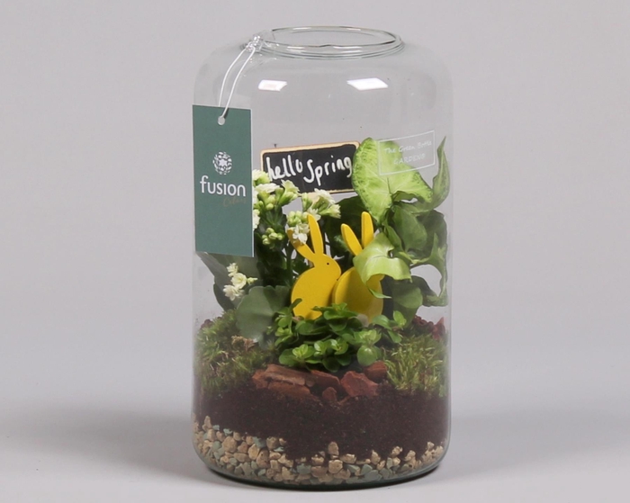 <h4>Green Bottle Isabella Medium Pasen met Arrangement</h4>