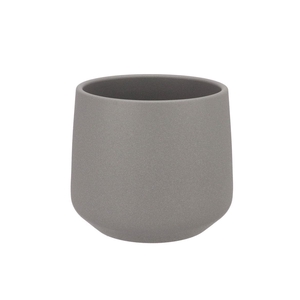 Ceramic Grey Structure Pot Orchid 14x12,5cm