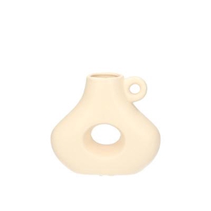 Opruiming Vaas/kaarsenhouder d06/16*14cm