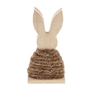 Easter Deco rabbit Perch 12*5*23.5cm