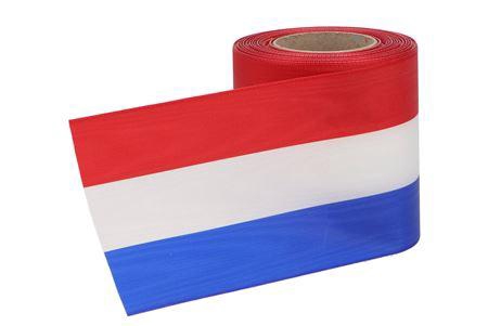 <h4>Ribbon Grave 10cm 25m Red/white/blue</h4>