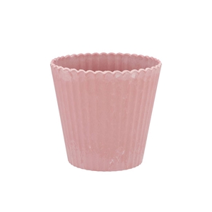 Melamine Lisa Pink Pot Straight 13x9x13cm
