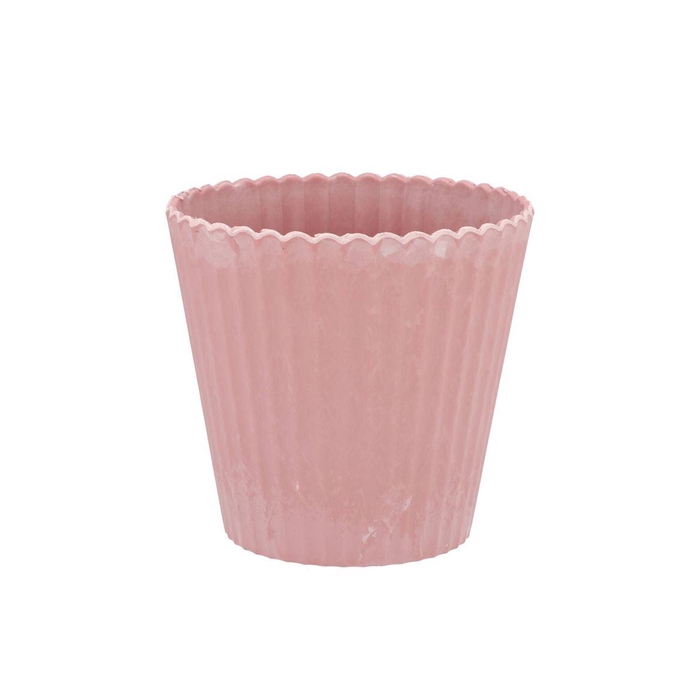 <h4>Melamine Lisa Pink Pot Straight 13x9x13cm</h4>