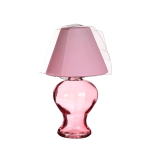 lamp Amber  tealight D.9 h.16 cm rz