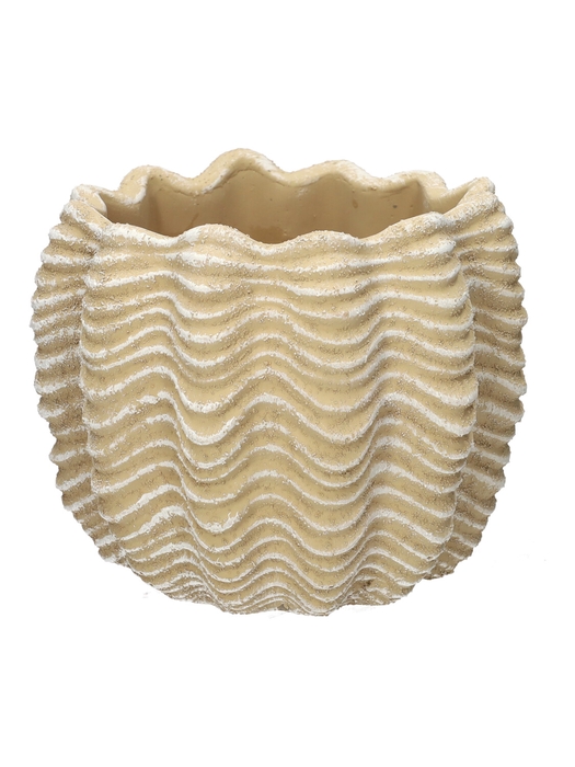 <h4>DF03-741272325 - Pot Oceana d12/14xh11 brown</h4>