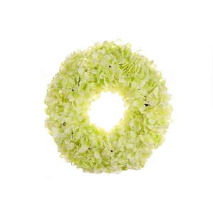 Wreath d30cm silk Hydrangea