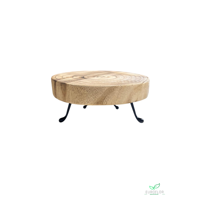 <h4>PLATE BRISA RND H8D20 NATURAL</h4>