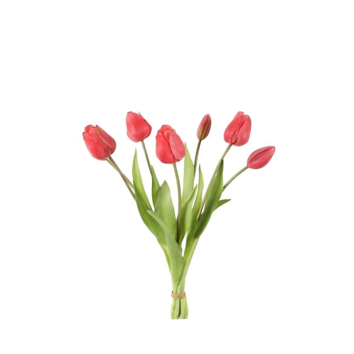 <h4>Artificial flowers Tulipa bouquet 41cm x7</h4>