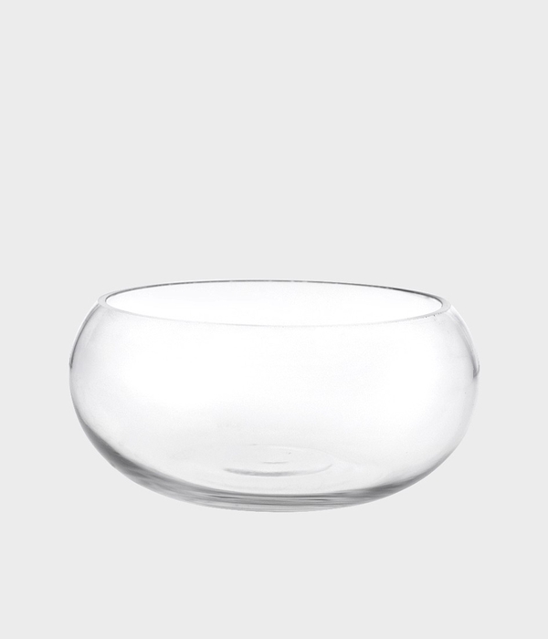 <h4>VASO DE VIDRO TERRARIO (BACIA) TRANSPARENTE 48808-311 IMP</h4>