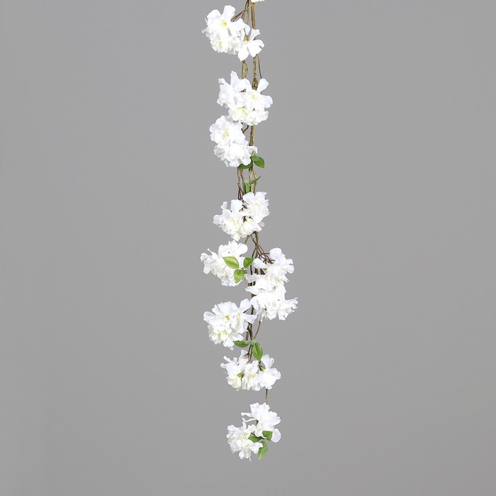 <h4>Kirschflower garland 129cm cream</h4>