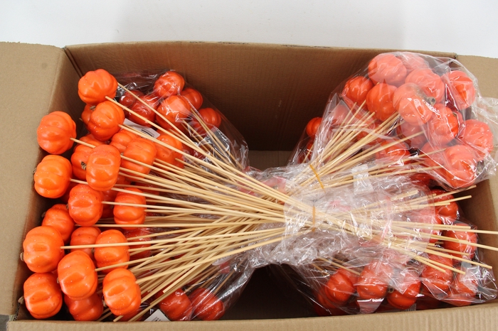<h4>Stick Pumpkin Orange 6cm</h4>