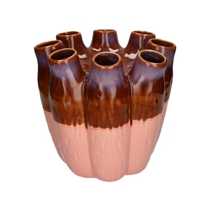 DF03-740550700 - Vase Floriva d24xh24 lavender/l.pink