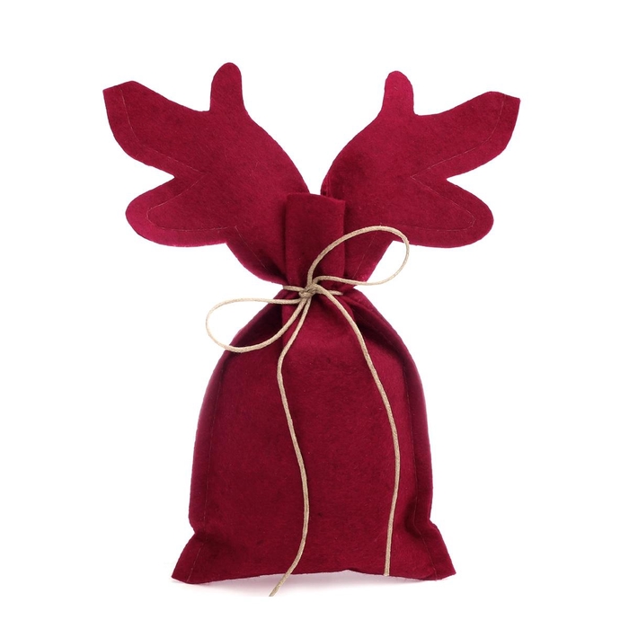 <h4>Christmas Bag Reindeer 21/28cm</h4>