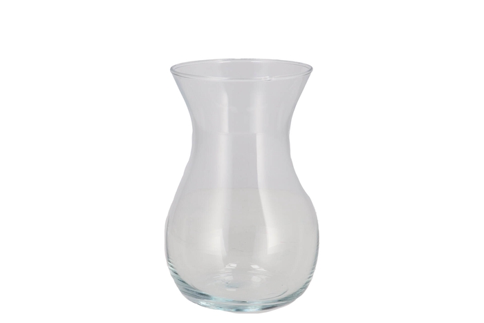 Glass Vase Leon H18xd12cm