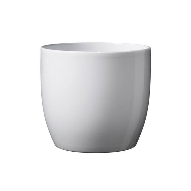 <h4>Pot Basel keramiek 10xH8cm wit glanzend</h4>