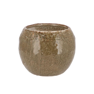 Iron Stone Sand Ball Pot 20x20x16cm Nm