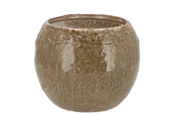 <h4>Iron Stone Sand Ball Pot 20x20x16cm Nm</h4>