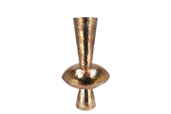 <h4>Noah Majestic Gold Vase Bulb Iron 31x54cm</h4>