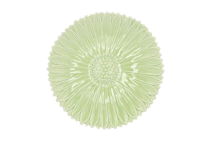 <h4>Bloom Daisy Plate Green 24x24x4cm Nm</h4>