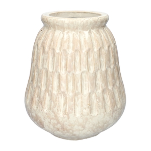DF03-740520600 - Pot Elmera d15/25.5xh28.5 creme