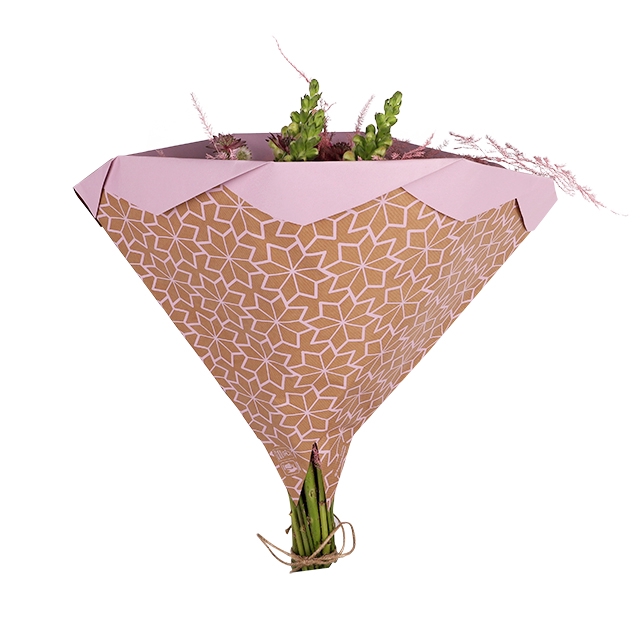 <h4>Hoes 35x35cm Foldio 50gr Recycled kraft Bluma roze 250/ds</h4>