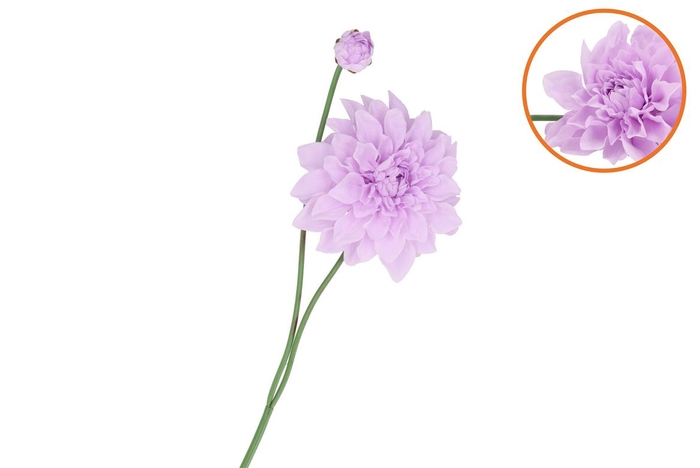 <h4>Silk Dahlia Spike Light Purple 78cm Nm</h4>