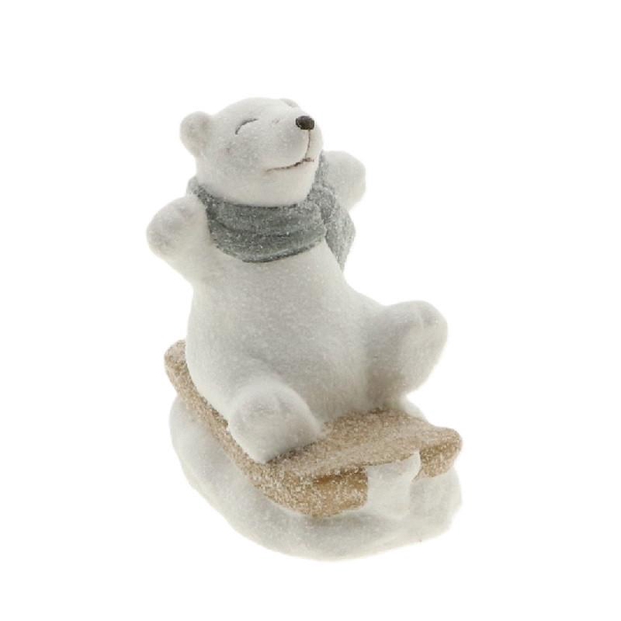 <h4>Christmas Deco bear Bruno 11.5*9*13cm</h4>