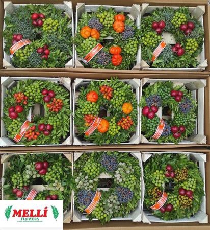 <h4>Sierfruit Krans Mix 30 Cm</h4>
