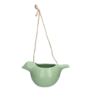 DF03-740103337 - Pot Viva 25.6x14.6x12.4 jade green