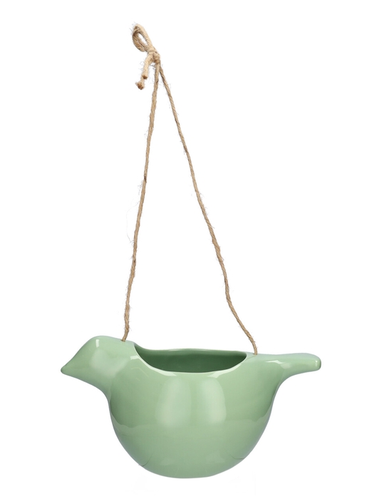 <h4>DF03-740103337 - Pot Viva 25.6x14.6x12.4 jade green</h4>