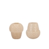 Lina Cozy Sand Vase Acorn 15x15x14cm