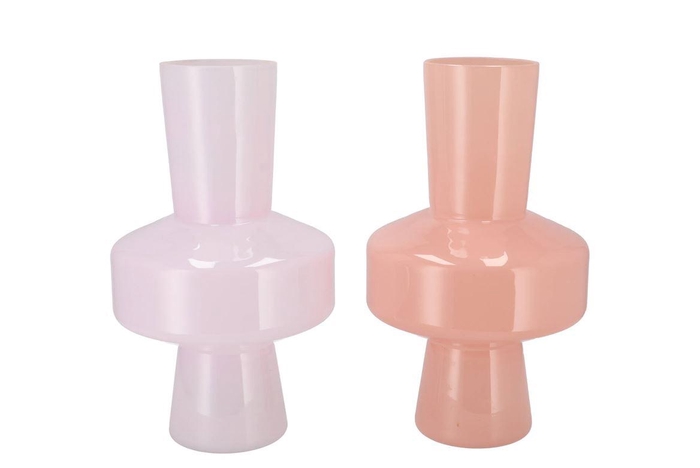 <h4>Beau Dutch Pink Vase Tall Ass 18x18x31cm</h4>