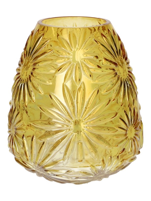 <h4>Vase Sarina d10.5/20.5xh24.5 ochre</h4>