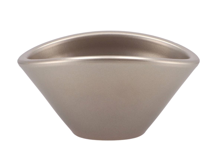 <h4>Vinci Champagne Bowl Oval 24x17x12cm 2025</h4>
