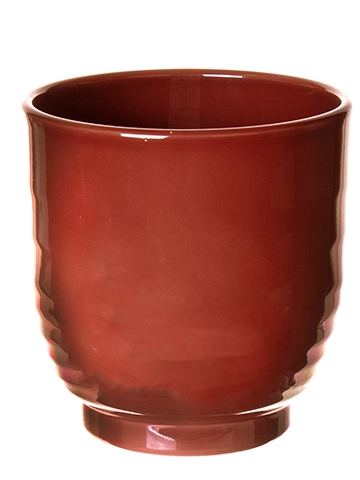 <h4>DF03-884617547 - Pot Ares d13.5xh14 merlot glazed</h4>