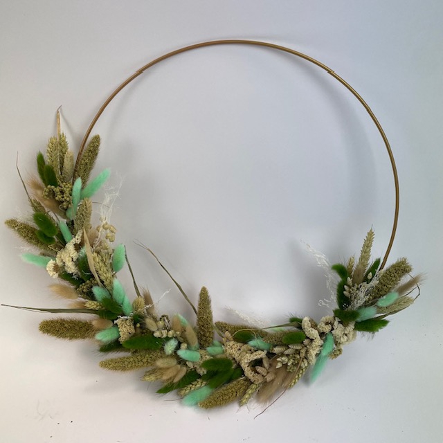 Ring 40cm groen droog