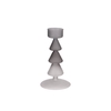 Nova Black Candle Holder Tricolor 9x9x17cm