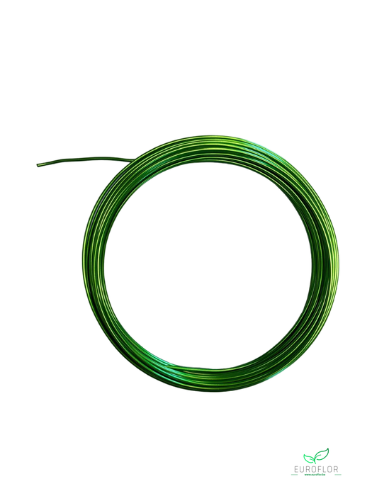 ALUMINIUM WIRE 2MM APPELGROEN 100GR