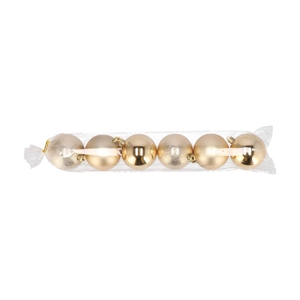 Deco Unbreakable Gold Ball S/6 70mm Nm