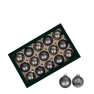 Kerstbal Bal  60mm combi x30