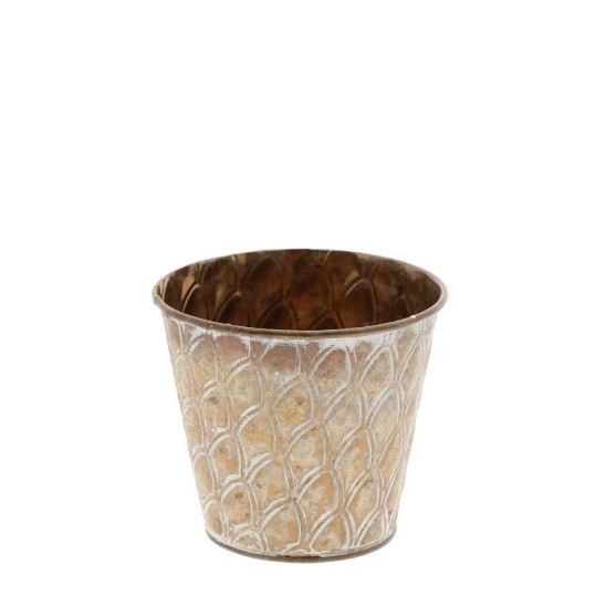 <h4>Zink Peacock pot d11*10cm</h4>