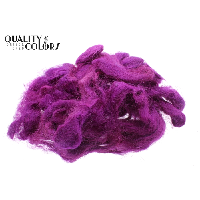 <h4>Fuzzy fibre 250 gram in poly Lilac</h4>
