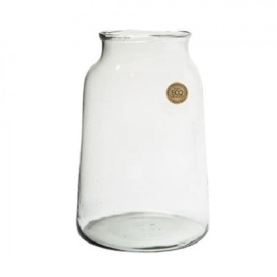 <h4>Glas Eco vaas Eddy d16/24*35cm</h4>