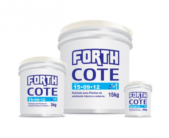 <h4>FERTILIZANTE FORTH COTE PLUS 5M 400G</h4>
