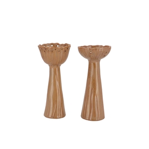 Milou Scottish Sand Vase Flower Ass 8x8x16cm Nm