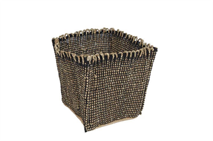 <h4>Mand Cairo nat/zw S 20x20x20cm.</h4>