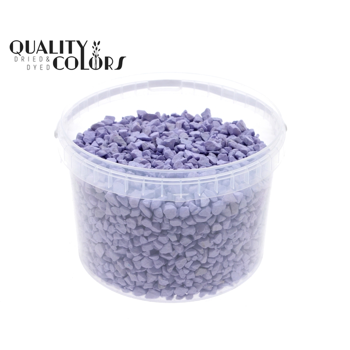 <h4>Rocks 3 ltr bucket Lilac</h4>